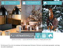 Tablet Screenshot of fjvermeersch.be